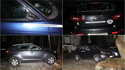 Kraków. 24-latek zdemolował samochody sąsiadów