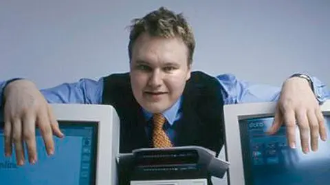 Kim Dotcom w 1996 roku. Wówczas nazywał się Kim Schmitz 