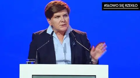 Minister Rafalska tłumaczyła, co podczas kampanii obiecała Beata Szydło