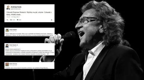 Zbigniew Wodecki żegnany w mediach społecznościowych