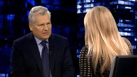 Aleksander Kwaśniewski był gościem "Kropki nad i"