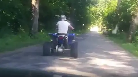 Jechał quadem, miał 4 promile