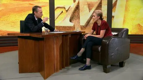 Janna Scheuring-Wielgus w "Piaskiem po oczach"