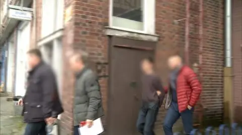 Zarzuty dla mężczyzny, który podpalił biuro poseł Kempy ("Fakty" TVN, 15 grudnia 2017 r.)