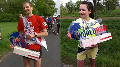 On przez przypadek, ona z kontuzją. Polscy triumfatorzy "Wings for Life World Run"