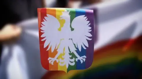 Investigation into White Eagle imprinted on LGBT-rainbow background