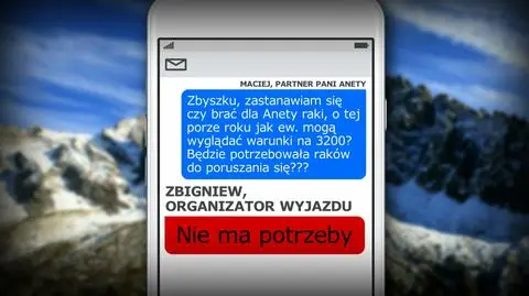 Śmierć pani Anety na Mont Blanc. Zbigniew Z. z zarzutami nieumyślnego spowodowania śmierci