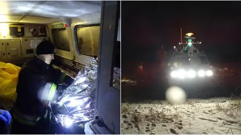 Suchacz: Straż graniczna uratowała 61-latka