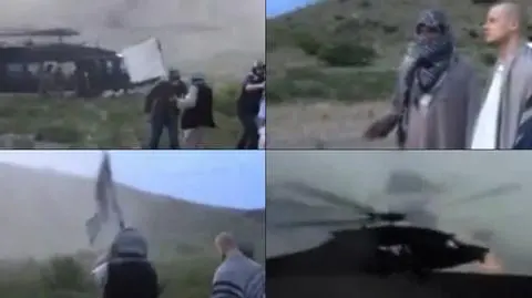 Tak przekazywali amerykańskiego sierżanta. Talibowie pokazali nagranie