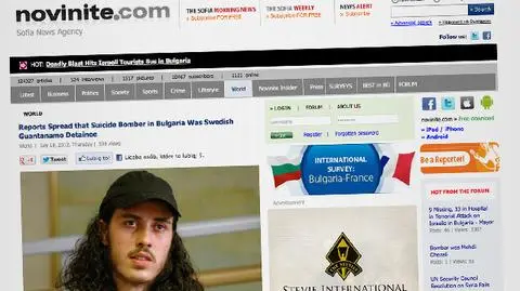 Zamachowcem były więzień Guantanamo? Bułgarskie MSW dementuje