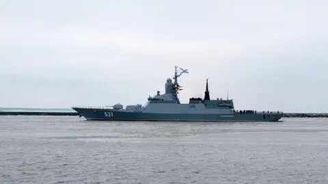 Ćwiczenia rosyjskiej Floty Bałtyckiej