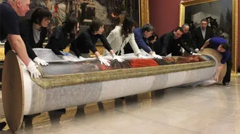 "Hołd Pruski" trafił do krakowskich Sukiennic