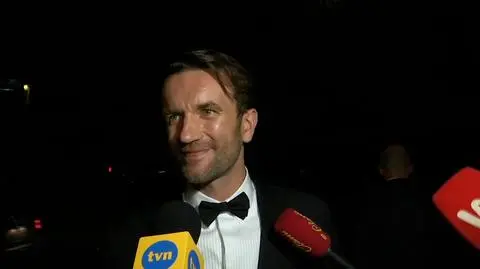 Tomasz Kot o śmiesznych początkach wieczoru na czerwonym dywanie