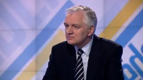 Jarosław Gowin był gościem "Jeden na jeden"