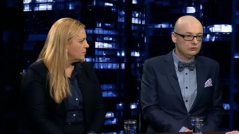 Elżbieta Jakubiak i Michał Kamiński w "Kropce nad i"