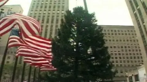 Gigantyczna choinka w Nowym Jorku