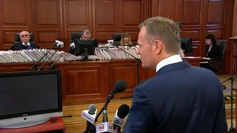 Donald Tusk in court again