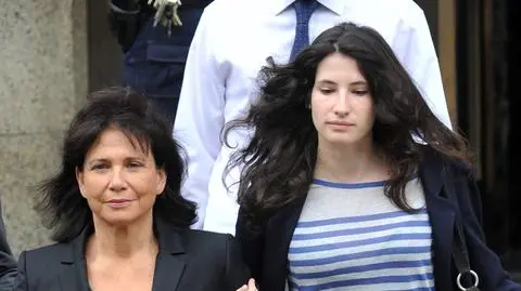 Anne Sinclair odwiedziła męża w areszcie domowym