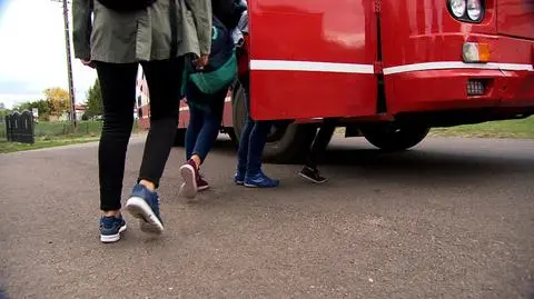 Kierowca gimbusa pijany wiózł uczniów w Brzezinach