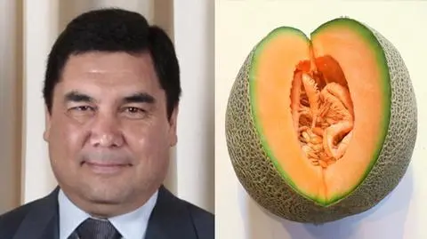 Melon "Opiekun" i arbuz "Prezydent". Owocowy kult jednostki