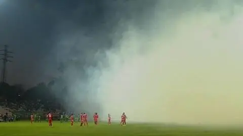 Dym na Widzewie