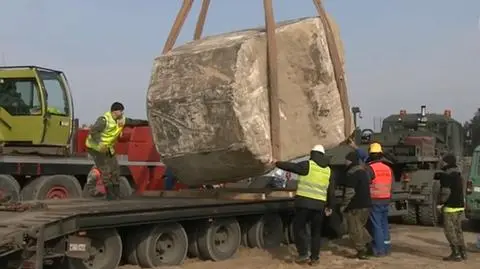 32-tonowy bunkier przejechał 40 km