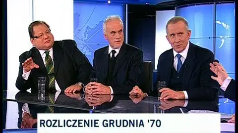Goście Magazynu 24 godziny Ryszard Kalisz, Piotr Andrzejewski i Andrzej Czuma