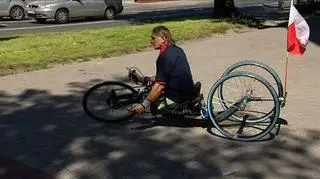 Niepełnosprawny sportowiec pokonał kolejną barierę