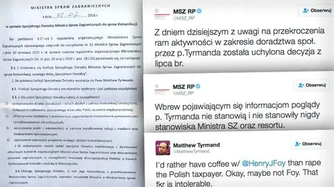 Krótka kariera doradcy Waszczykowskiego. MSZ zerwało umowę