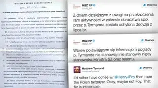 MSZ rozwiązał umowę z Matthew Tyrmandem