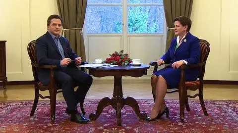 Beata Szydło w TVN24. Premier gościem "Kawy na ławę"