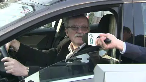 Sędzia Wojciech Katner w czwartek przyjechał do pracy