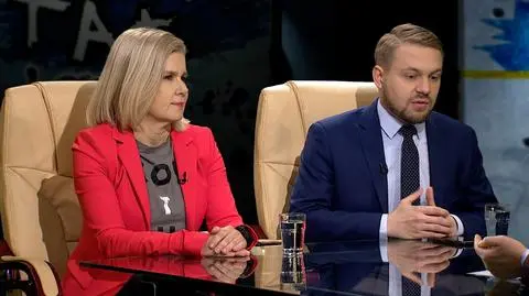 Joanna Staniszkis i Jacek Ozdoba w Tak Jest