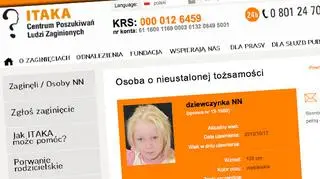 Dziewczynka znalazła się w bazie osób zaginionych
