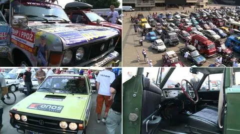 Niemal 400 samochodów komunistycznej produkcji lub konstrukcji bierze udział w ekstremalnej wyprawie