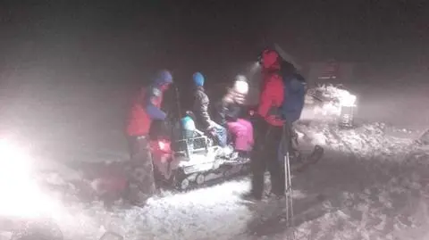 They went into the high mountains completely unprepared. Search and rescue team saved a family