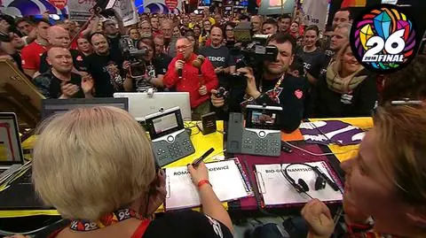 26. Finał WOŚP. Licytacja Złotego Serduszka. Emocje do samego końca