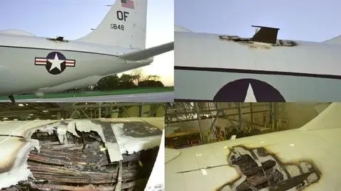Pożar RC-135. Raport po pożarze latajacego szpiega USA