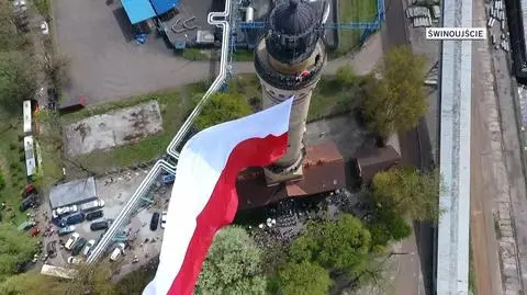 Residents of Polish cities celebrated the Flag Day on 2 May