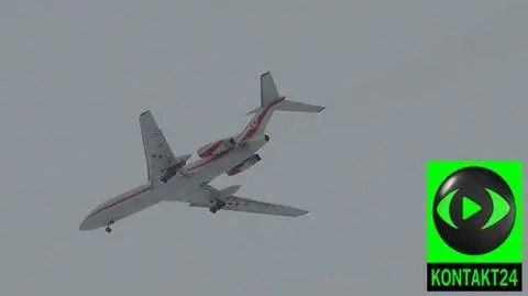 Rządowy Tu-154 6 razy próbował lądować