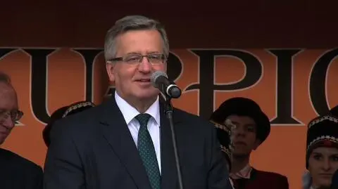 Bronisław Komorowski i anegdota