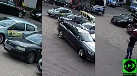 Wrocław: nagrania, które pomogły zatrzymać bombera