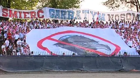 Antysemickie hasła na derbach