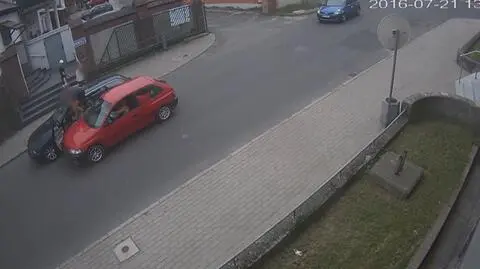 Zaatakował autem, został tymczasowo aresztowany. Wyszedł na wolność