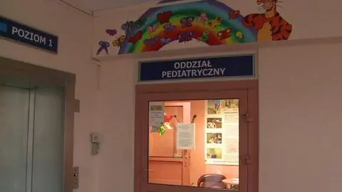 Dziecko trafiło do szpitala z wysoką gorączką
