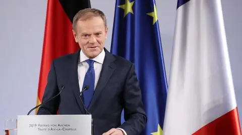 Tusk wspomina Adamowicza, mówiąc do Merkel i Macrona