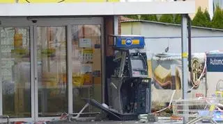 Bankomat wyleciał w powietrze
