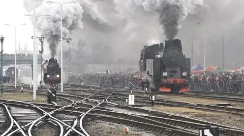 Parada lokomotyw na 110-lecie ostatniej czynnej parowozowni na świecie