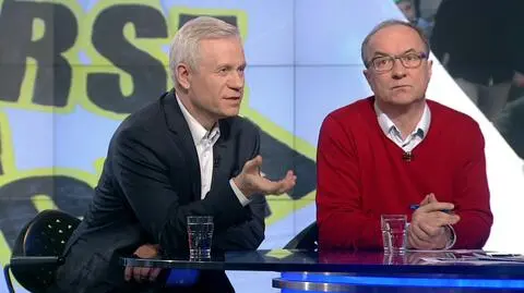 Marek Jurek i Włodzimierz Czarzasty w "Faktach po Faktach"