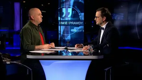 Roman Kurkiewicz i Jan Wróbel w "Dwóch prawdach"